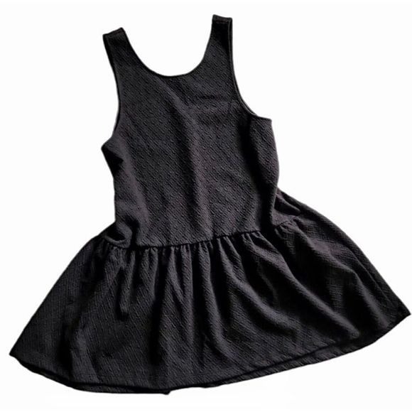 Free People Black Easy Street Drop Waist Dress Size S - Picture 4 of 6